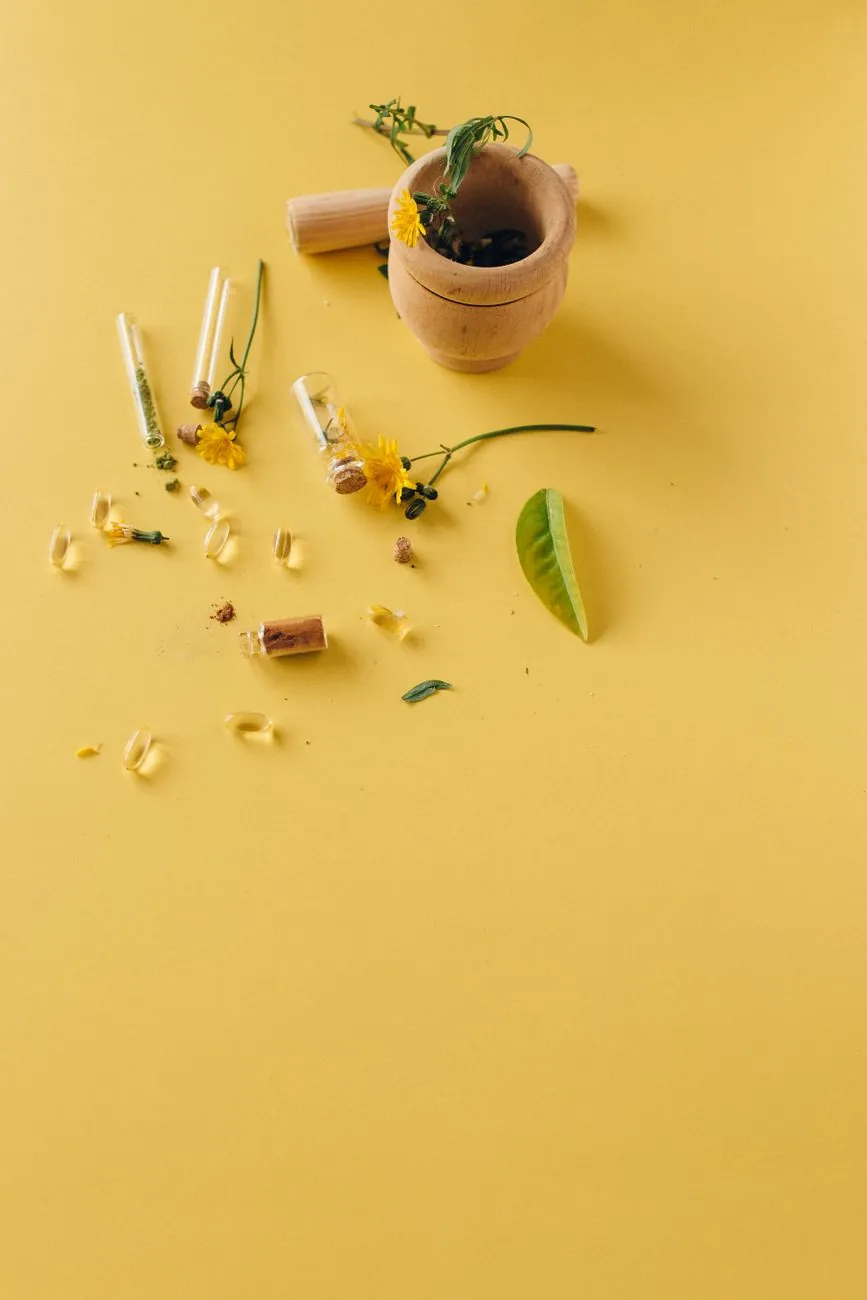 Active person with increased energy levels thanks to vitamin supplements